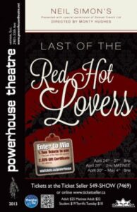 Last of the Red Hot Lovers Poster