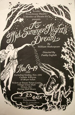 A Midsummer Night’s Dream Poster