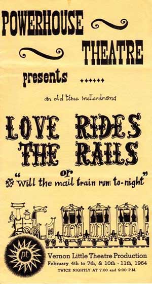 Love Rides the Rails, of “Will the Mail Train Run Tonight?” Poster