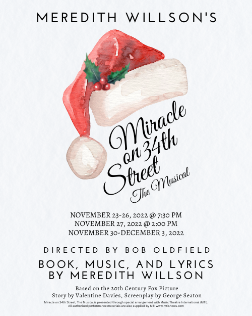 Miracle on 34th Street, The Musical Poster