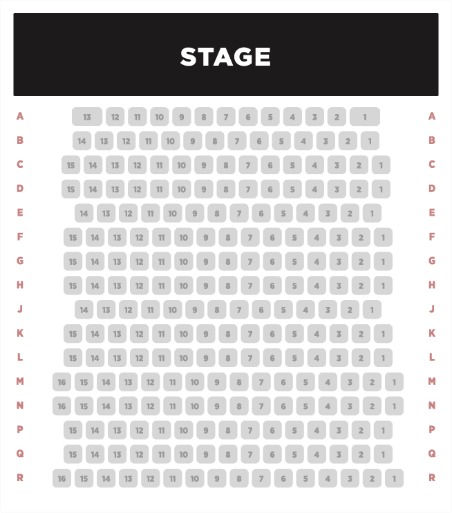 Powerhouse Theatre Seating Chart